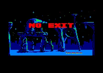 No Exit (UK) (128K) (1990) (Version Basic 1.1) screen shot title